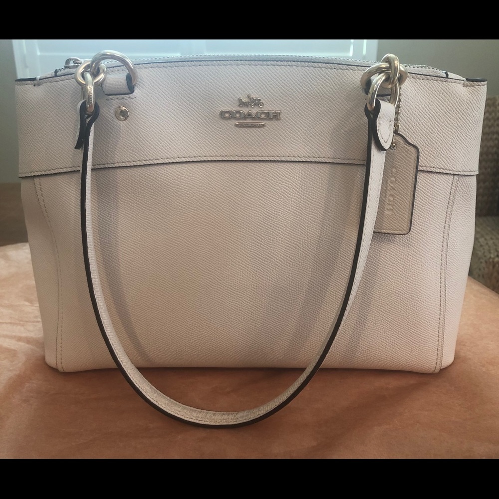 Coach Cream Handbag